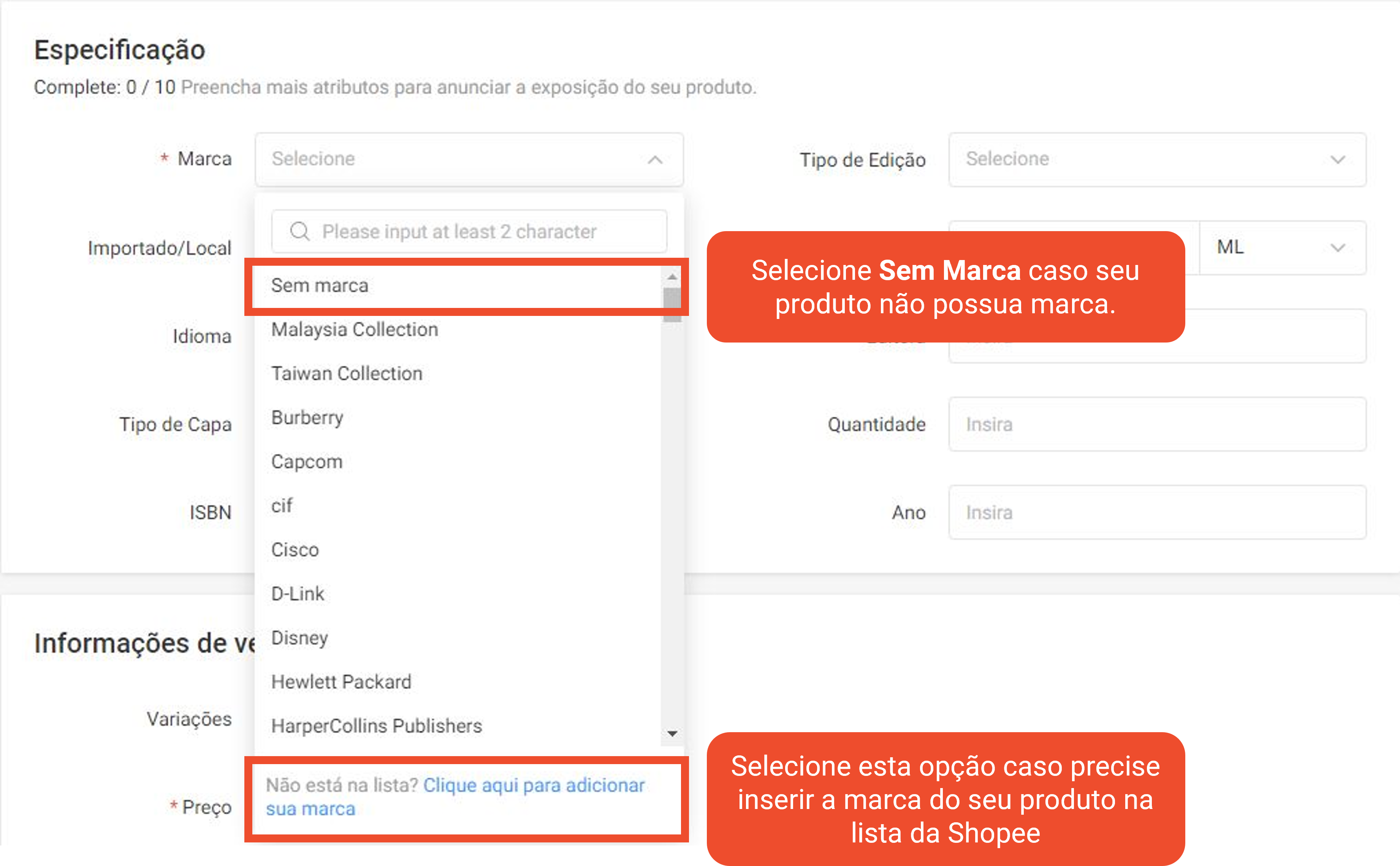 Guia completo de categorias e atributos de produtos na Shopee | Centro ...