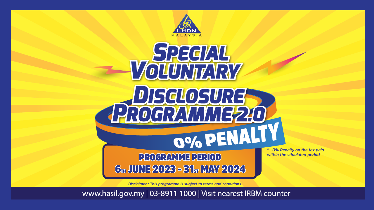 Special Voluntary Disclosure Programme (SVDP) 2.0: Take the opportunity ...