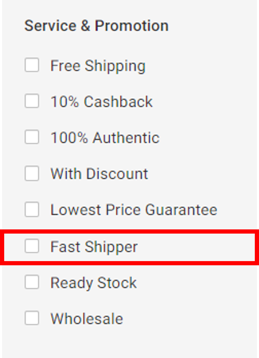 Shoppermaniac Menerima Fast Shipper Programme