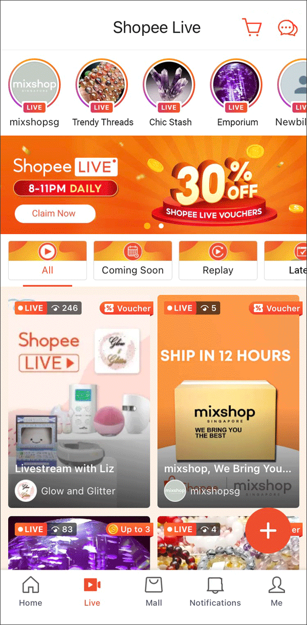 Shopee Live advanced tools  Shopee SG Seller Education Hub